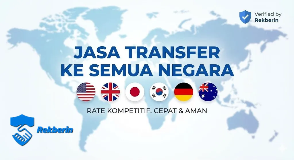 Jasa Transfer & Kirim Uang ke Luar Negeri (All Countries) - Rate Kompetitif, Cepat & Aman - Bisnis - Dijual oleh alfiazzahra_ di Rekberin